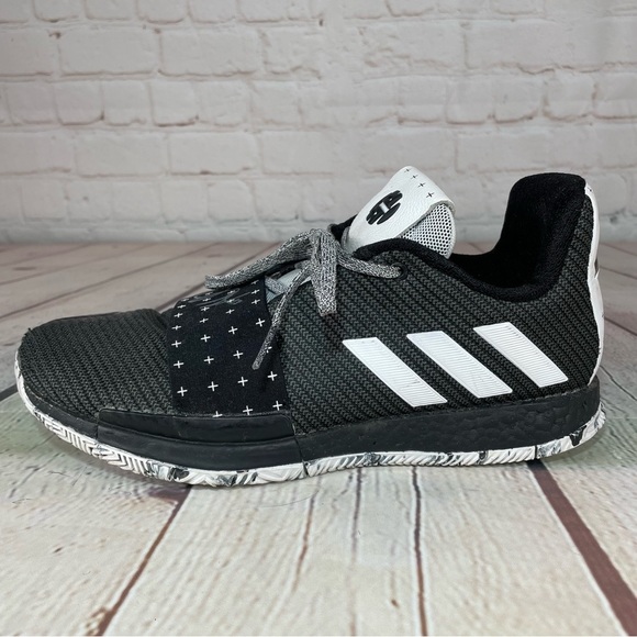 adidas Other - Adidas Harden Vol. 3 Lucky Cosmos Mens Size 10 Black White